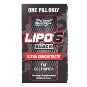 Nutrex Lipo 6 Black Ultra concentrate 60 tabliet