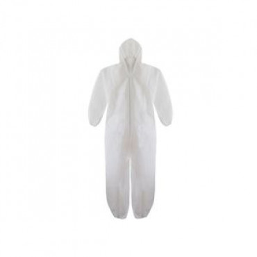 Protective polypropylene suit 40g/m2 - White - XXL - 1Pc