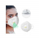 Ochranná maska ​​s filtrom FFP2 opakovane použiteľná - 1ks 